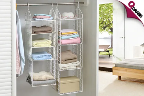 From QR55 Get more Space & Organization with a DIY Closet Organizer! (Up to QR198 Value)